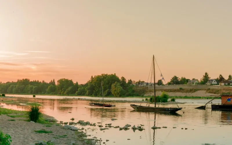 La Loire, près d'Orléans, en Centre-Val de Loire