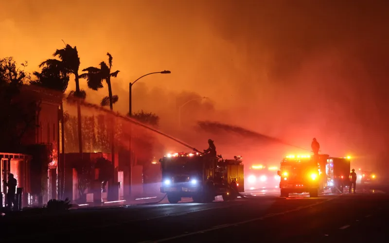 Feux à Los Angeles