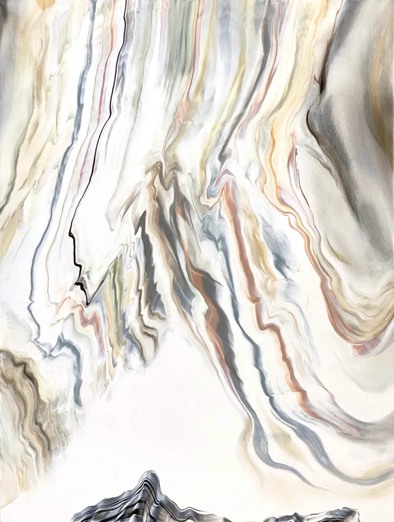 Tableau d'art abstrait